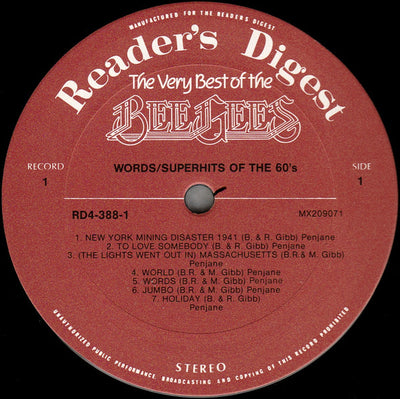 Bee Gees - Very Best Of The Bee Gees Vinyl 6LP Box Set (Used)