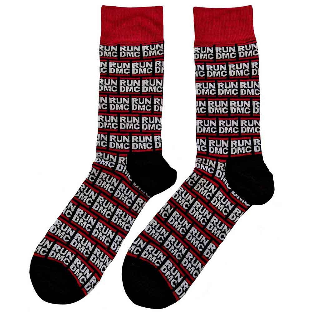 Run DMC - All Over Logo Unisex Socks