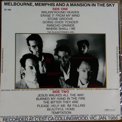 Slaughtermen - Melbourne Memphis And A Mansion In The Sky Vinyl LP (Used)