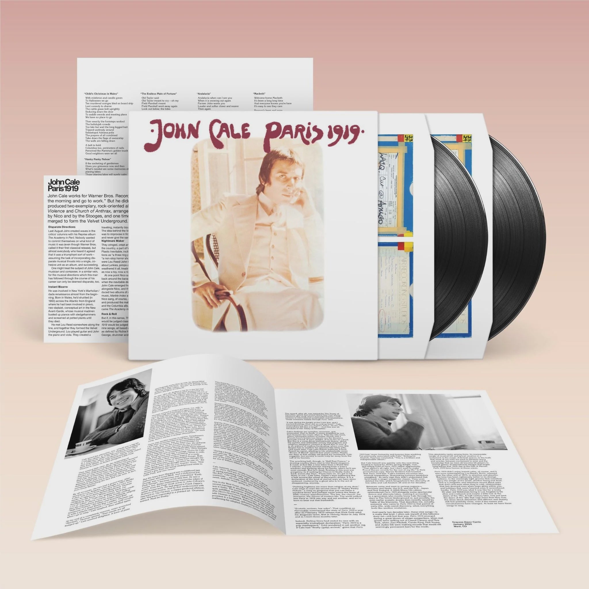 John Cale - Paris 1919 Vinyl LP