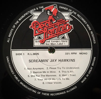 Screamin' Jay Hawkins - Screamin' The Blues Vinyl LP (Used)
