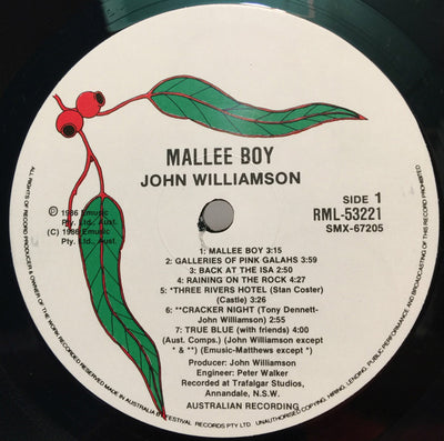 John Williamson - Mallee Boy Vinyl LP (Used)