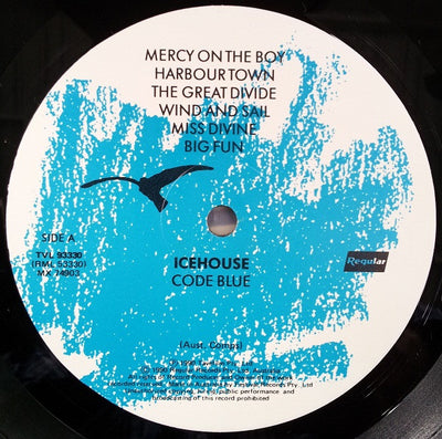 Icehouse - Code Blue Vinyl LP (Used)