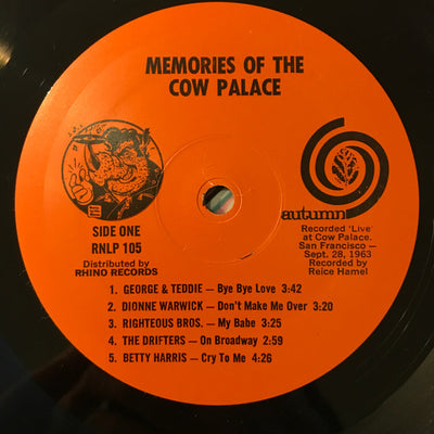 Various Artists - Memories Of The Cow Palace Vinyl LP (Used)