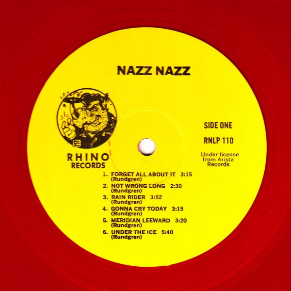 Nazz - Nazz Nazz Red Translucent Coloured Vinyl LP (Used)