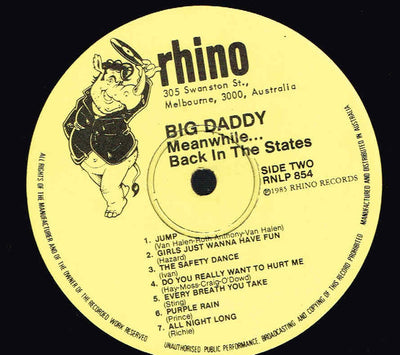 Big Daddy - Meanwhile…Back In The States Vinyl LP (Used)