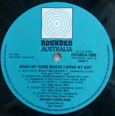 Johnny Copeland - Make My Home Where I Hang My Hat Vinyl LP (Used)