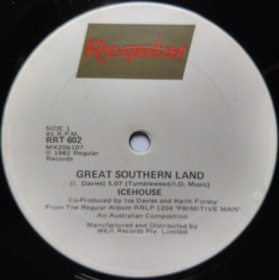 Icehouse - Great Southern Land Vinyl LP (Used)