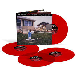 Van Halen - Live: Right Here, Right Now RSD2023 Indie Exclusive Red Translucent Coloured Vinyl 4LP