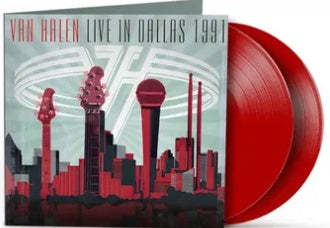 Van Halen - Live In Dallas 1991 RSD BF2024 Red Coloured Etched Vinyl LP