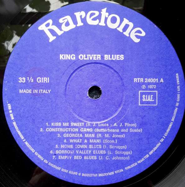King Oliver - King Oliver Blues Vinyl LP (Used)