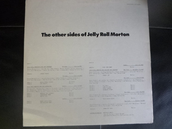 Jelly Roll Morton - Other Sides Of Jelly Roll Morton Vinyl LP (Used)