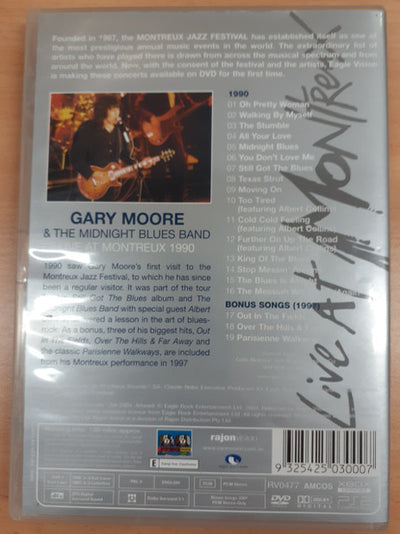 Gary Moore & The Midnight Blues Band – Live At Montreux 1990 DVD