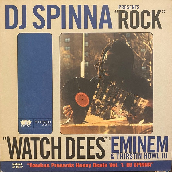 DJ Spinna - Rock / Watch Dees 12" Vinyl Single (Used)