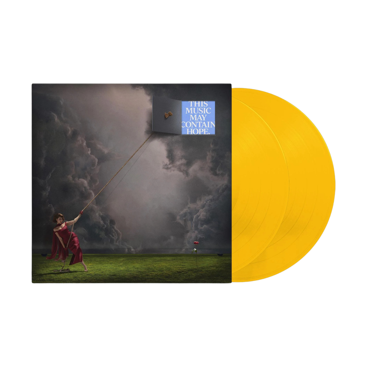 Raye - This Music May Contain Hope Yellow Coloured Vinyl 2LP