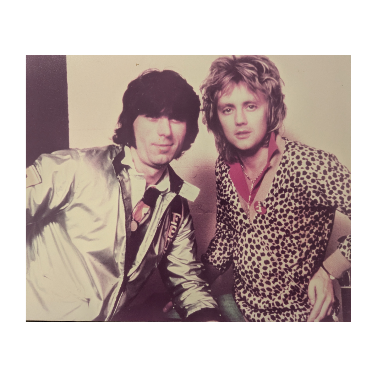 Roger Taylor - Autograph & Original Print Circa 1986