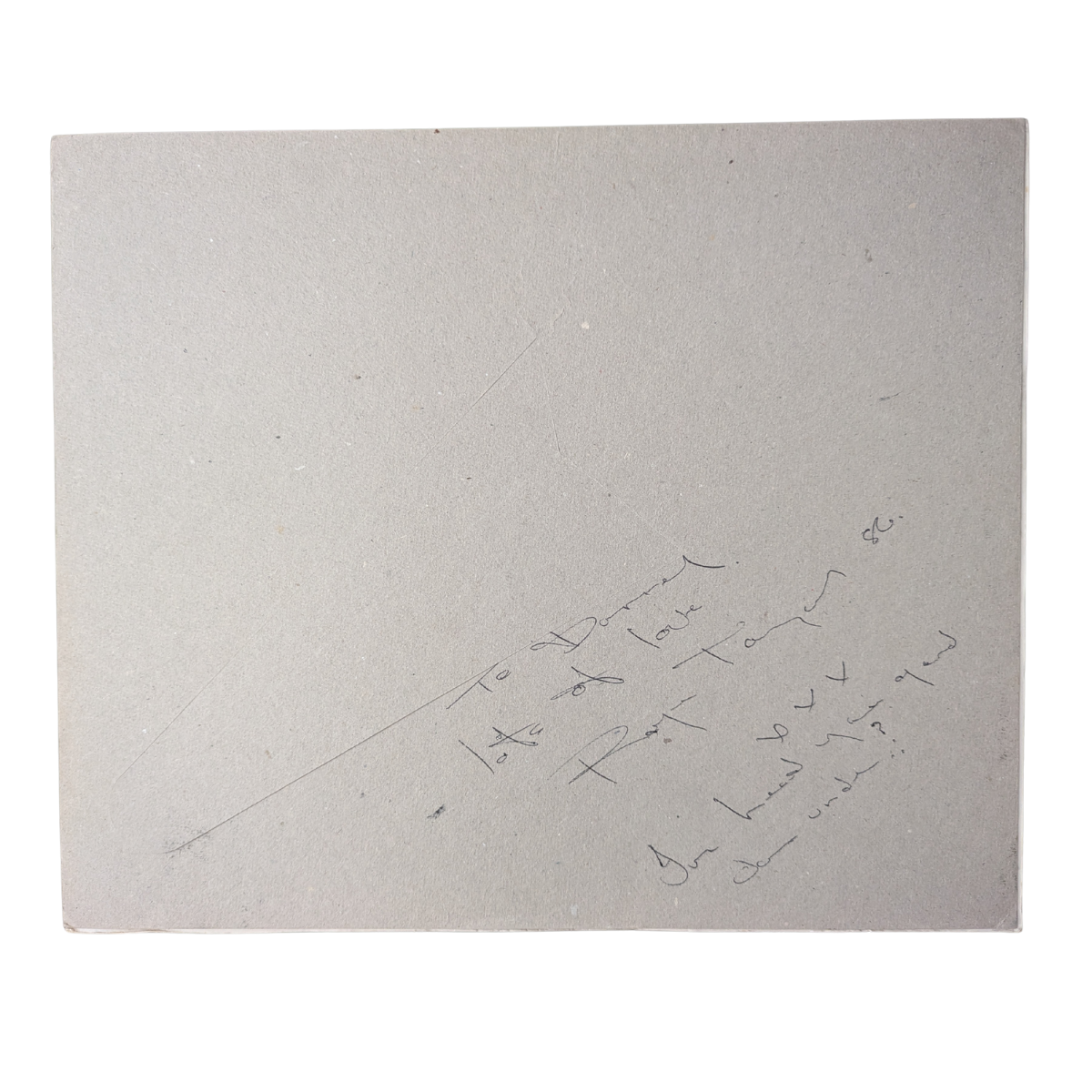 Roger Taylor - Autograph & Original Print Circa 1986