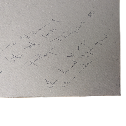 Roger Taylor - Autograph & Original Print Circa 1986