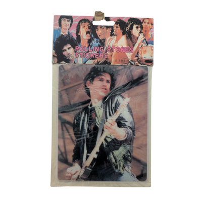 Rolling Stones - Keith Richards Sealed Sticker 1983