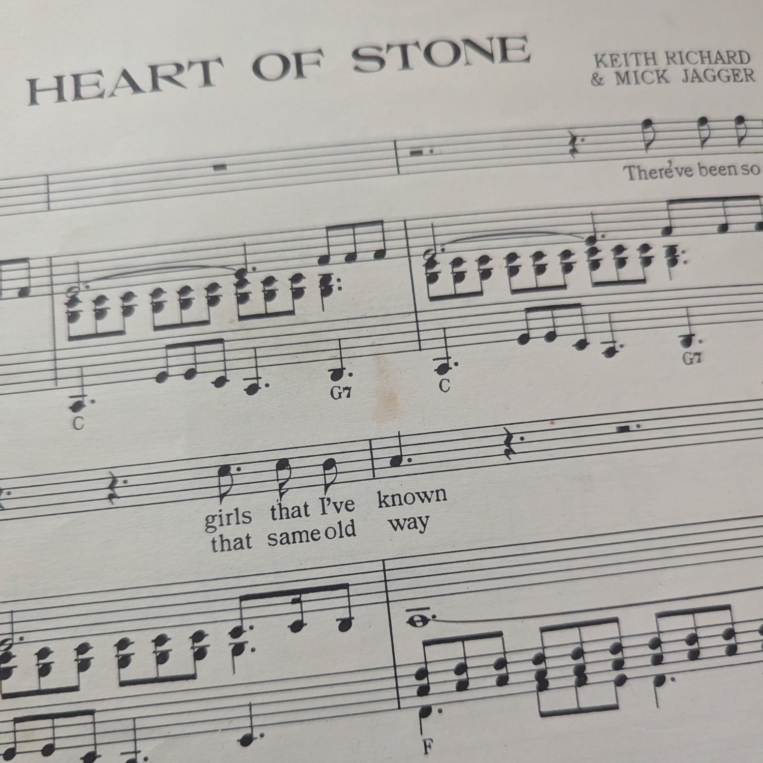 Rolling Stones - c. 1965 The Rolling Stones Song Book