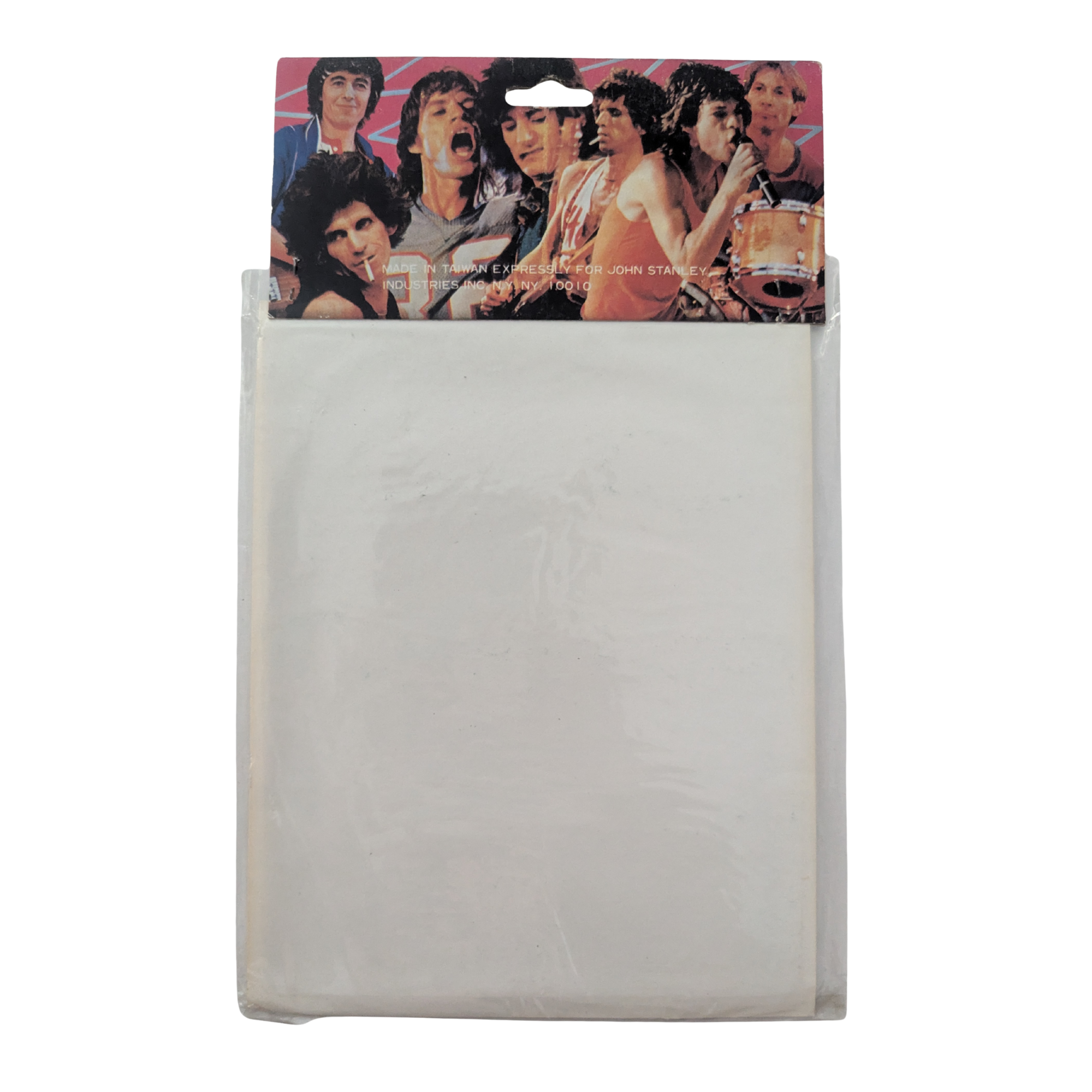Rolling Stones - Mick Jagger Sealed Sticker 1983 (Red Singlet)