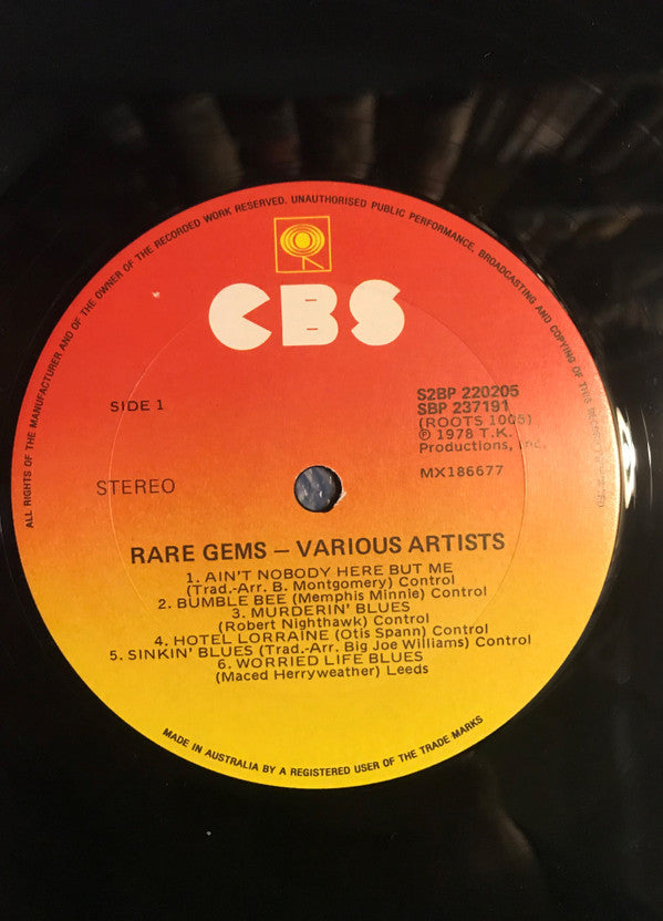 Various Artists - Rare Gems Vinyl 2LP (Used)