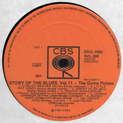 Various Artists - The Story Of The Blues Vol. 2 Vinyl 2LP (Used)