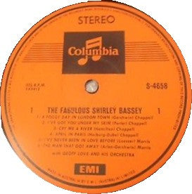 Shirley Bassey - The Fabulous Shirley Bassey Vinyl LP (Used)