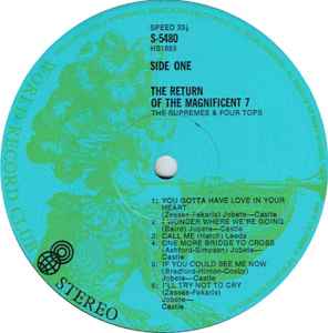 Supremes & Four Tops - Return Of The Magnificent Seven Vinyl LP (Used)