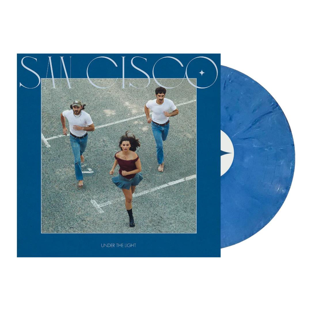 San Cisco - Under The Light Limited White / Blue Splatter Coloured Vinyl LP
