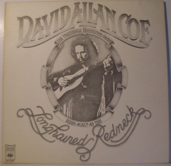 David Allan Coe - Longhaired Redneck Vinyl LP (Used)