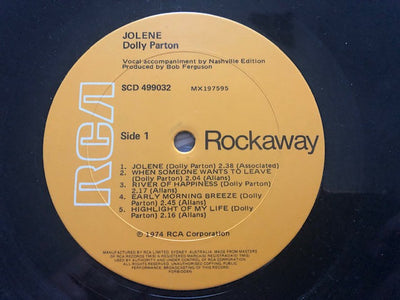 Dolly Parton - Jolene Vinyl LP (Used)