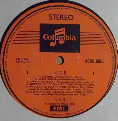 CCS - CCS Vinyl LP (Used)