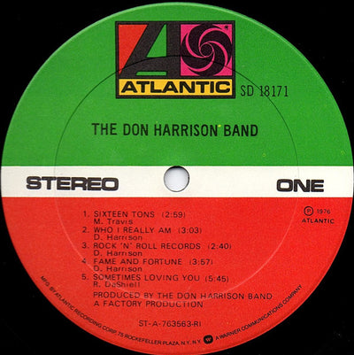 Don Harrison Band - Don Harrison Band Vinyl LP (Used)