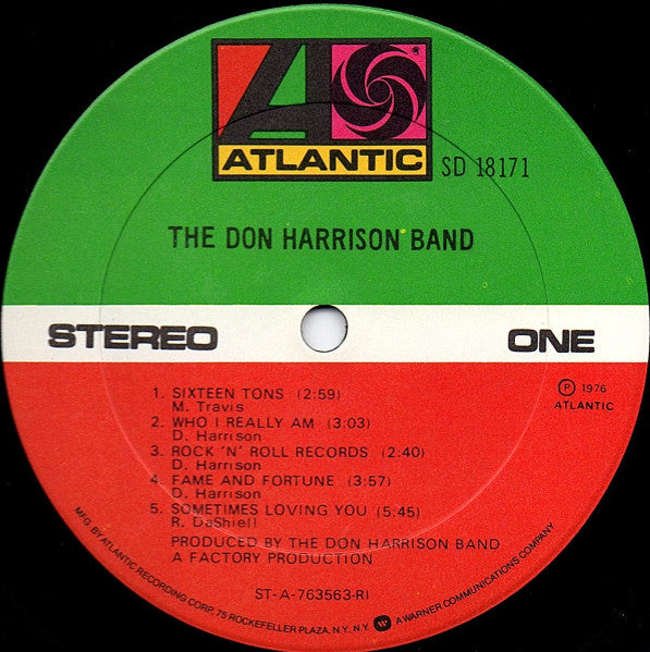 Don Harrison Band - Don Harrison Band Vinyl LP (Used)