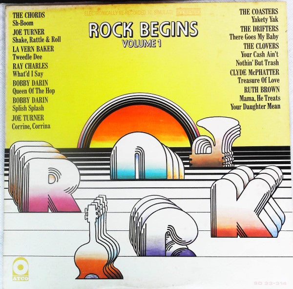 Various Artists - Rock Begins Volume 1 Vinyl LP (Used)