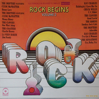 Various Artists - Rock Begins Volume 2 Vinyl LP (Used)
