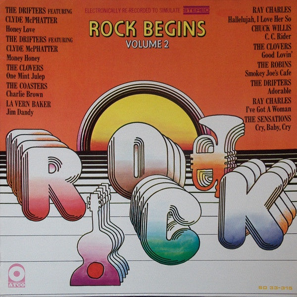 Various Artists - Rock Begins Volume 2 Vinyl LP (Used)