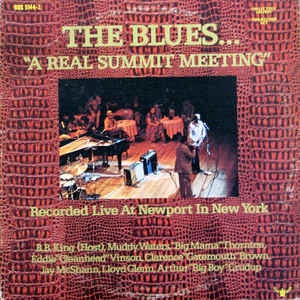 Various Artists - The Blues... "A Real Summit Meeting" (Recorded Live At Newport In New York) Vinyl 2LP (Used)