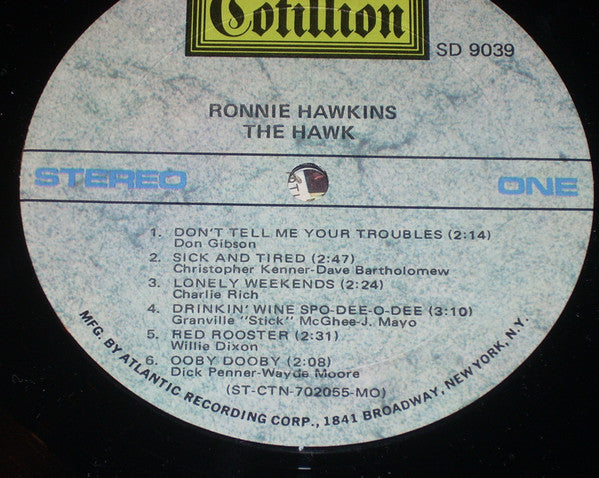 Ronnie Hawkins - The Hawk Vinyl LP (Used)