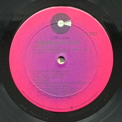 McDonald & Giles - McDonald And Giles Vinyl LP (Used)