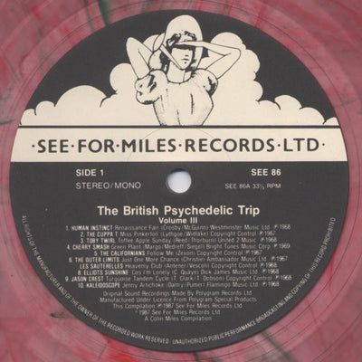 Various Artists - The British Psychedelic Trip Vol. 3 1966-1969 Pink/Green Coloured Vinyl LP (Used)