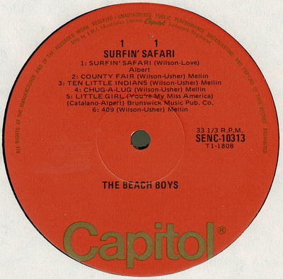 Beach Boys - Surfin' Safari / Surfin' USA Vinyl 2LP (Used)