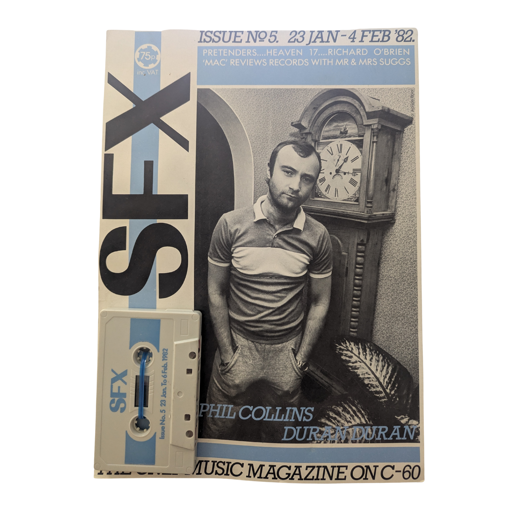 SFX – Issue No. 5 1982 Cardboard Flyer with Cassette