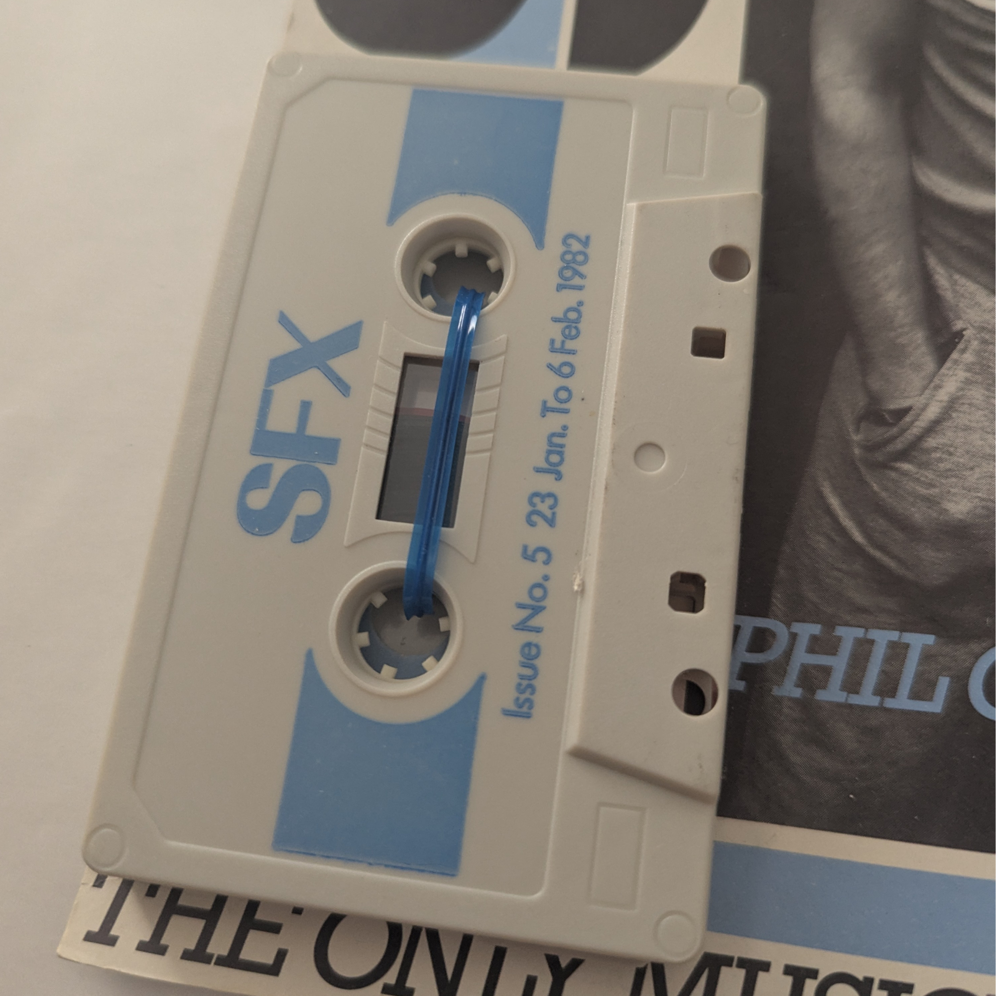 SFX – Issue No. 5 1982 Cardboard Flyer with Cassette