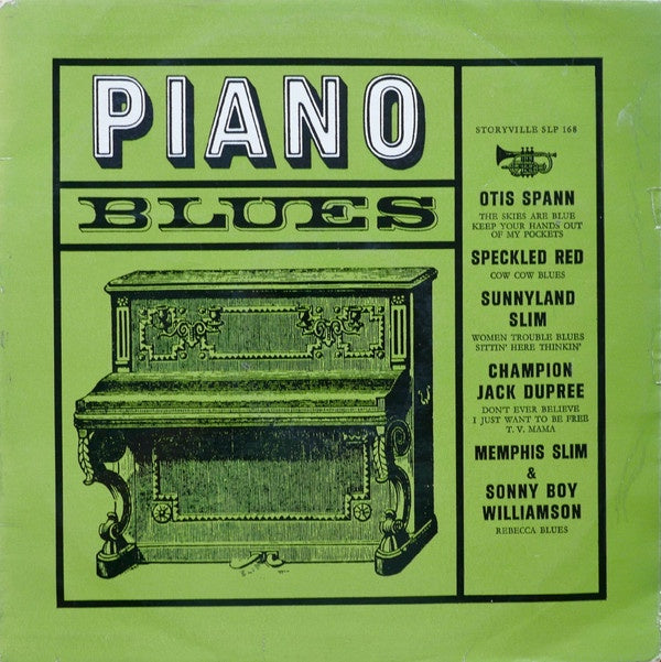 Various Artists - Piano Blues Vinyl LP (Used)