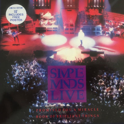 Simple Minds - Promised You A Miracle / Book Of Brilliant Things 10" Vinyl Single (Used)