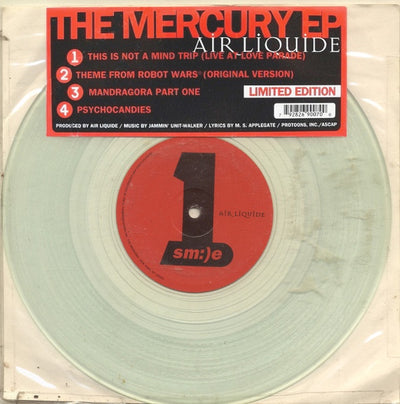 Air Liquide - The Mercury EP Green Clear Coloured 12" Vinyl EP (Used)