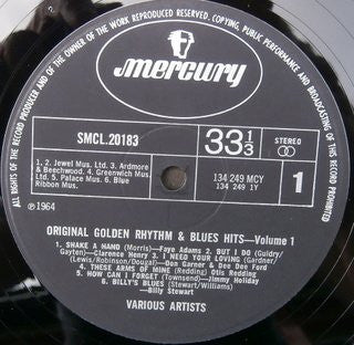 Various Artists - Original Golden Hits Rhythmn & Blues Vinyl LP (Used)
