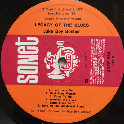 Juke Boy Bonner - The Legacy Of The Blues Vol. 5 Vinyl LP (Used)